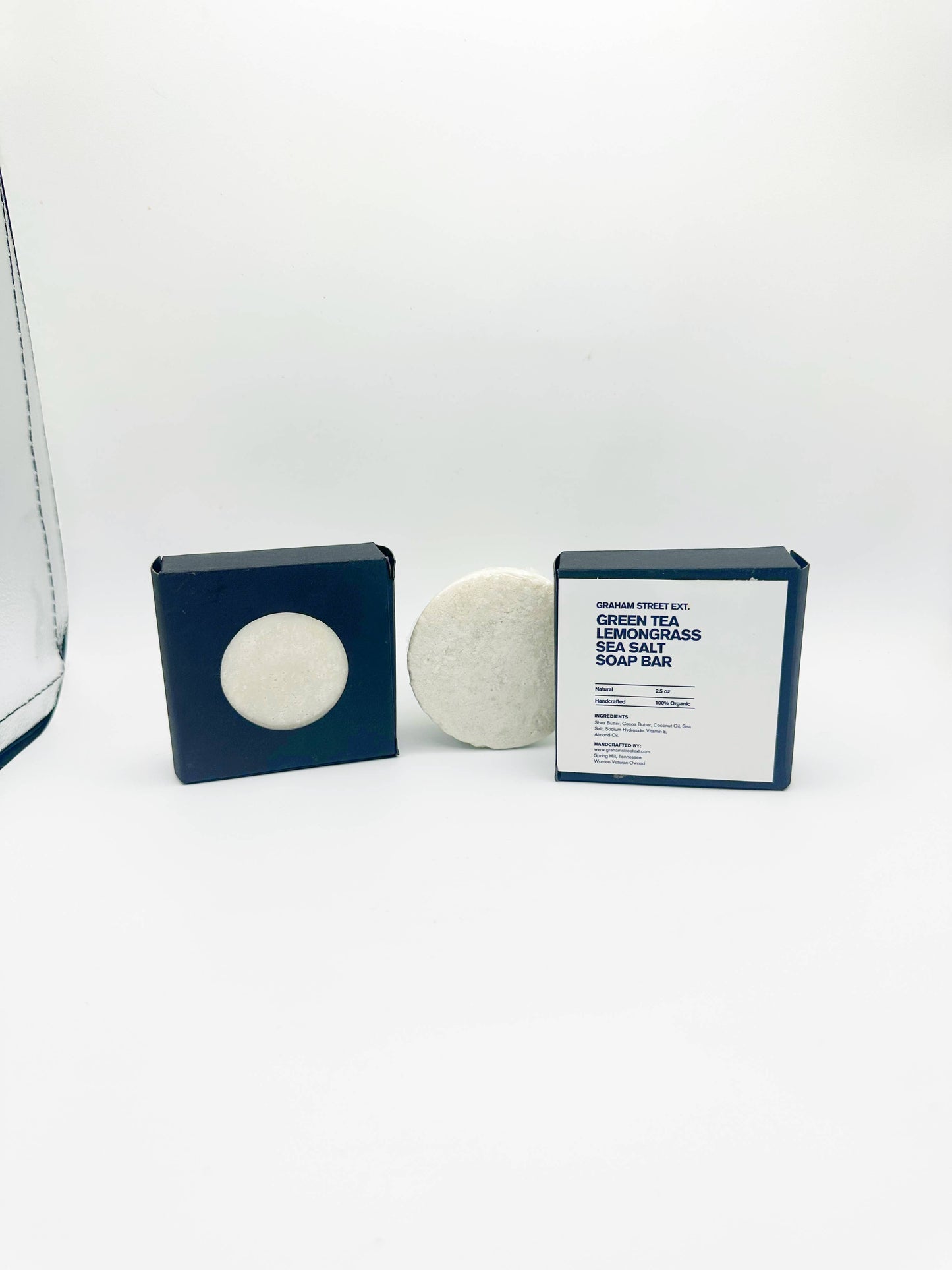 Green Tea and Lemongrass Sea Salt Bar Soap