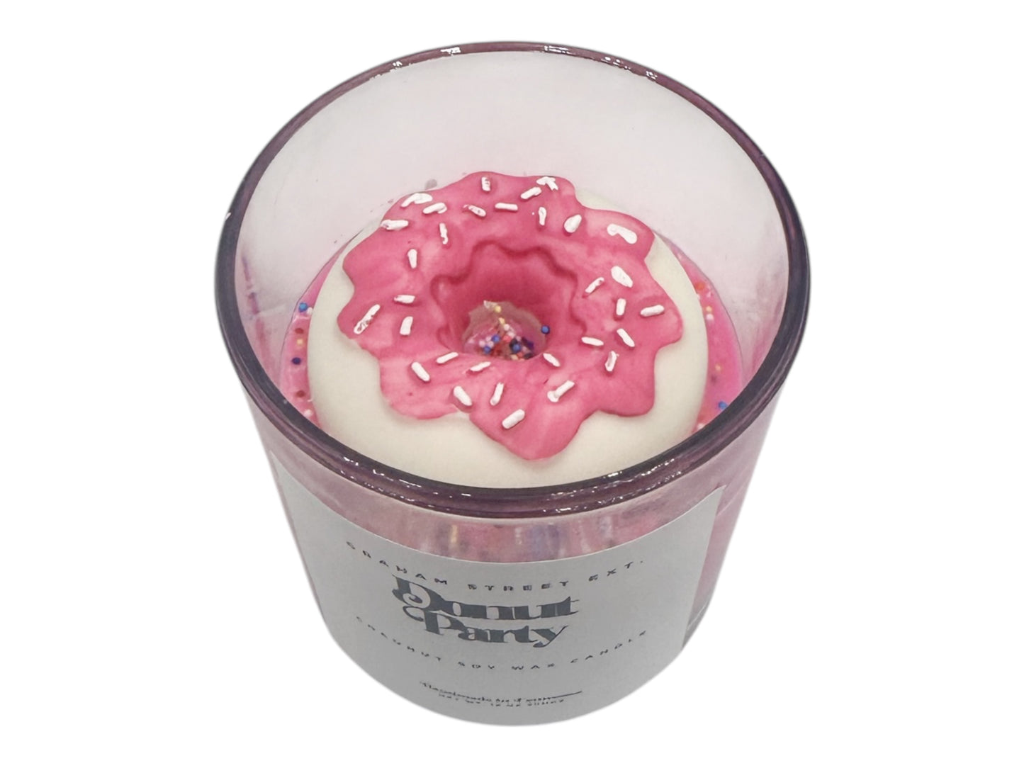 Donut Party Dessert Candle