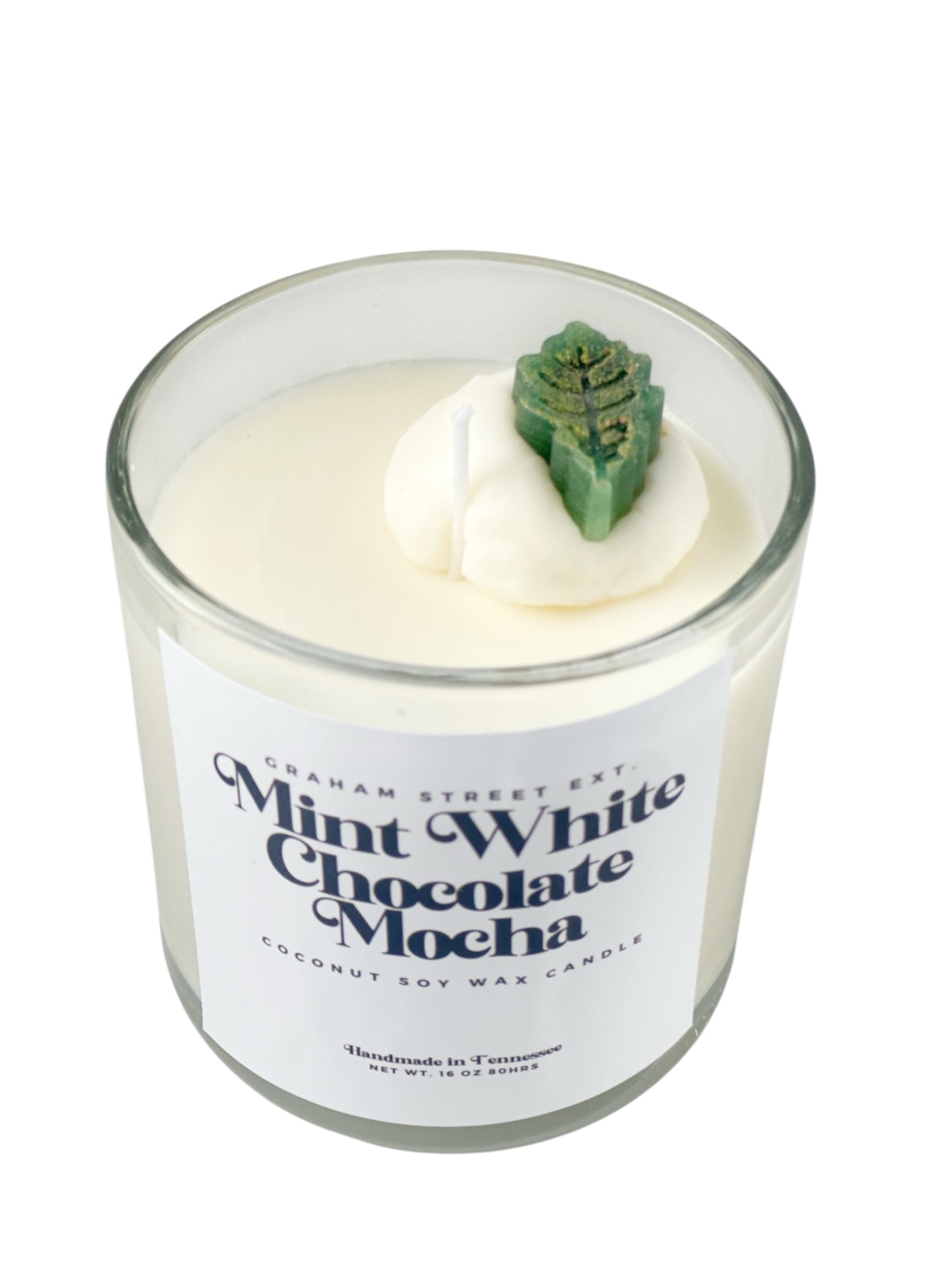 White Chocolate Mocha Latte Dessert Candle