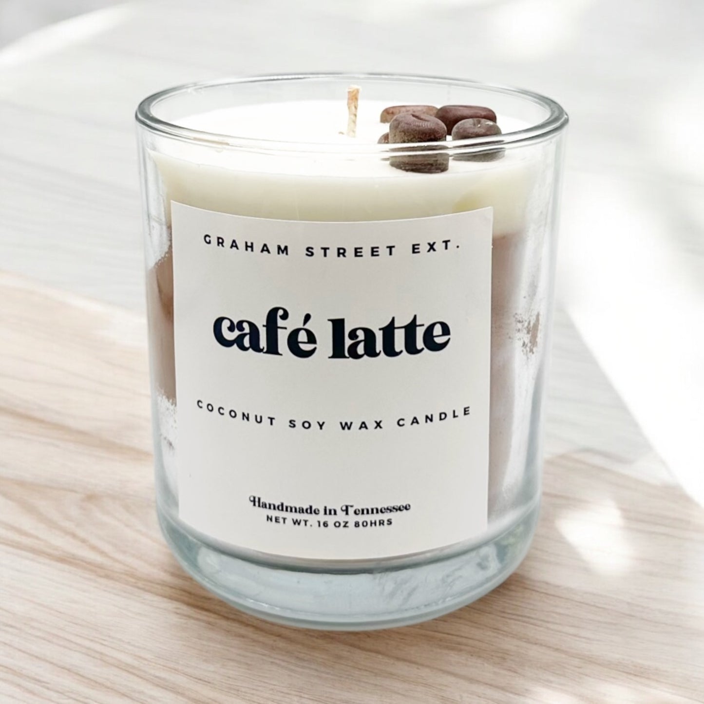 Cafe Latte Dessert Candle