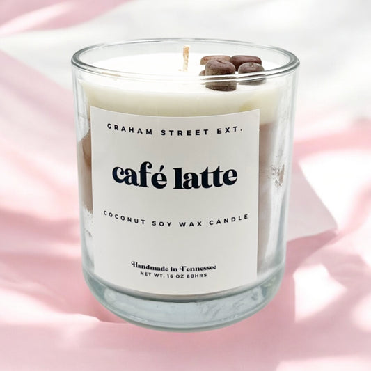 Cafe Latte Dessert Candle