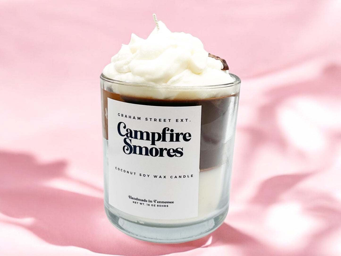 Campfire SMores Dessert Candle