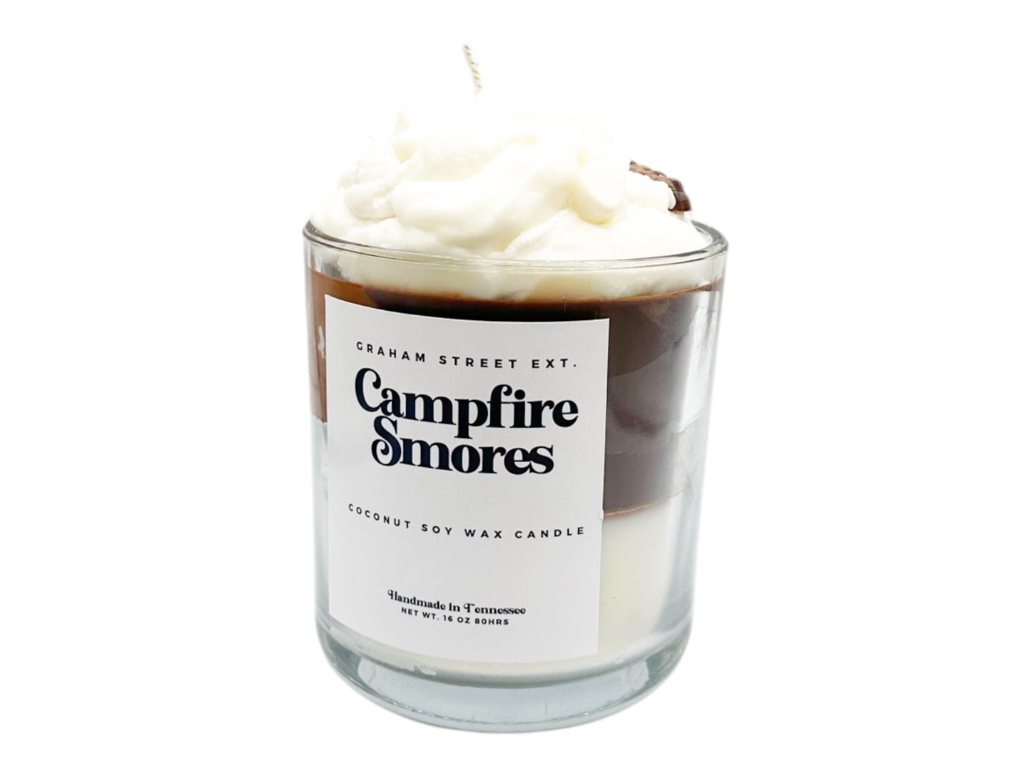 Campfire SMores Dessert Candle