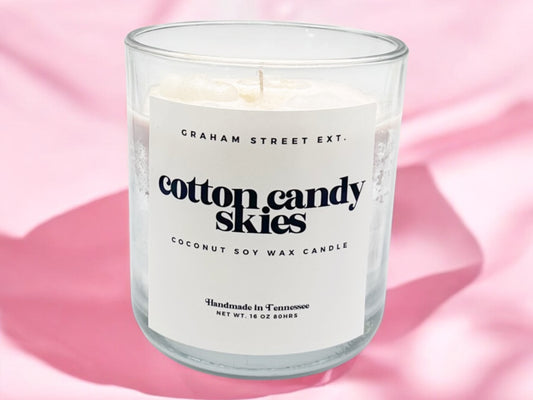 Cotton Candy Nights Candle