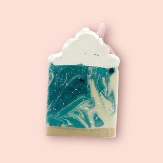 Seaside Plumeria Mermaid Soap