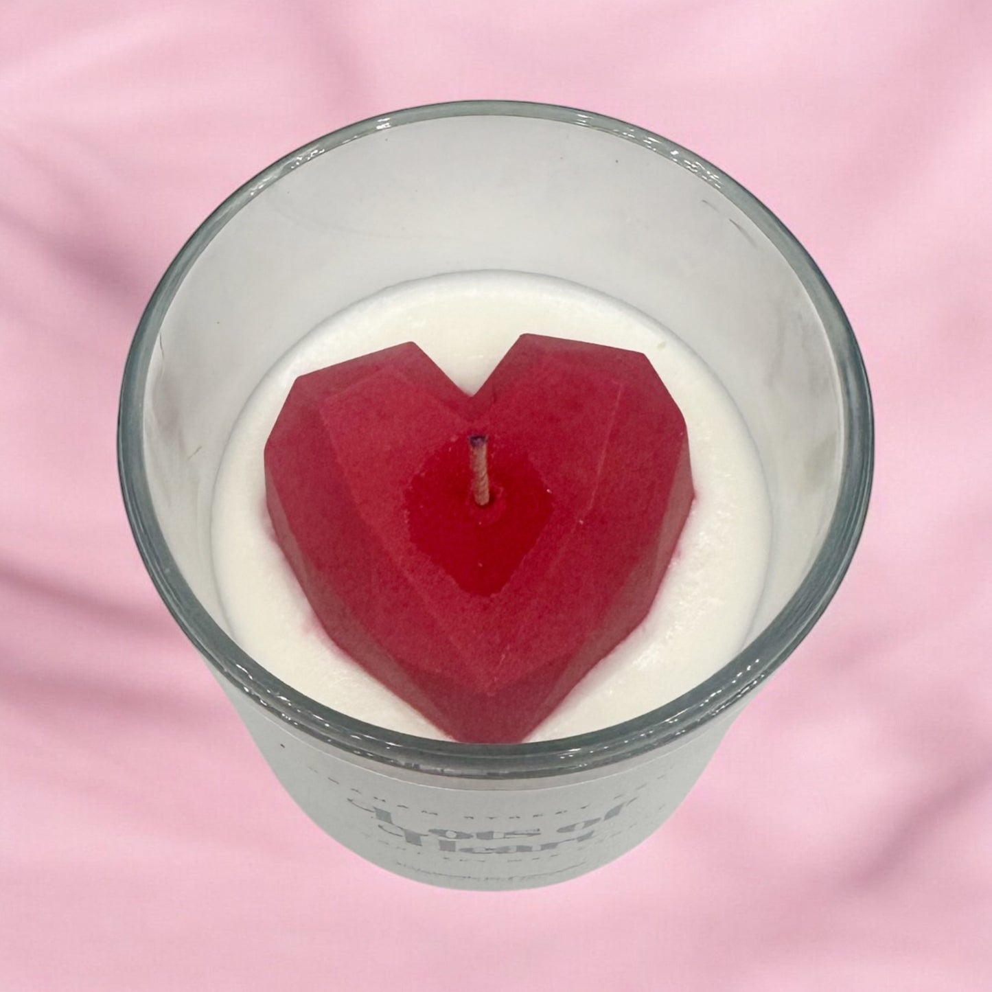 Lots of Heart Rose Gelato Scented Candle