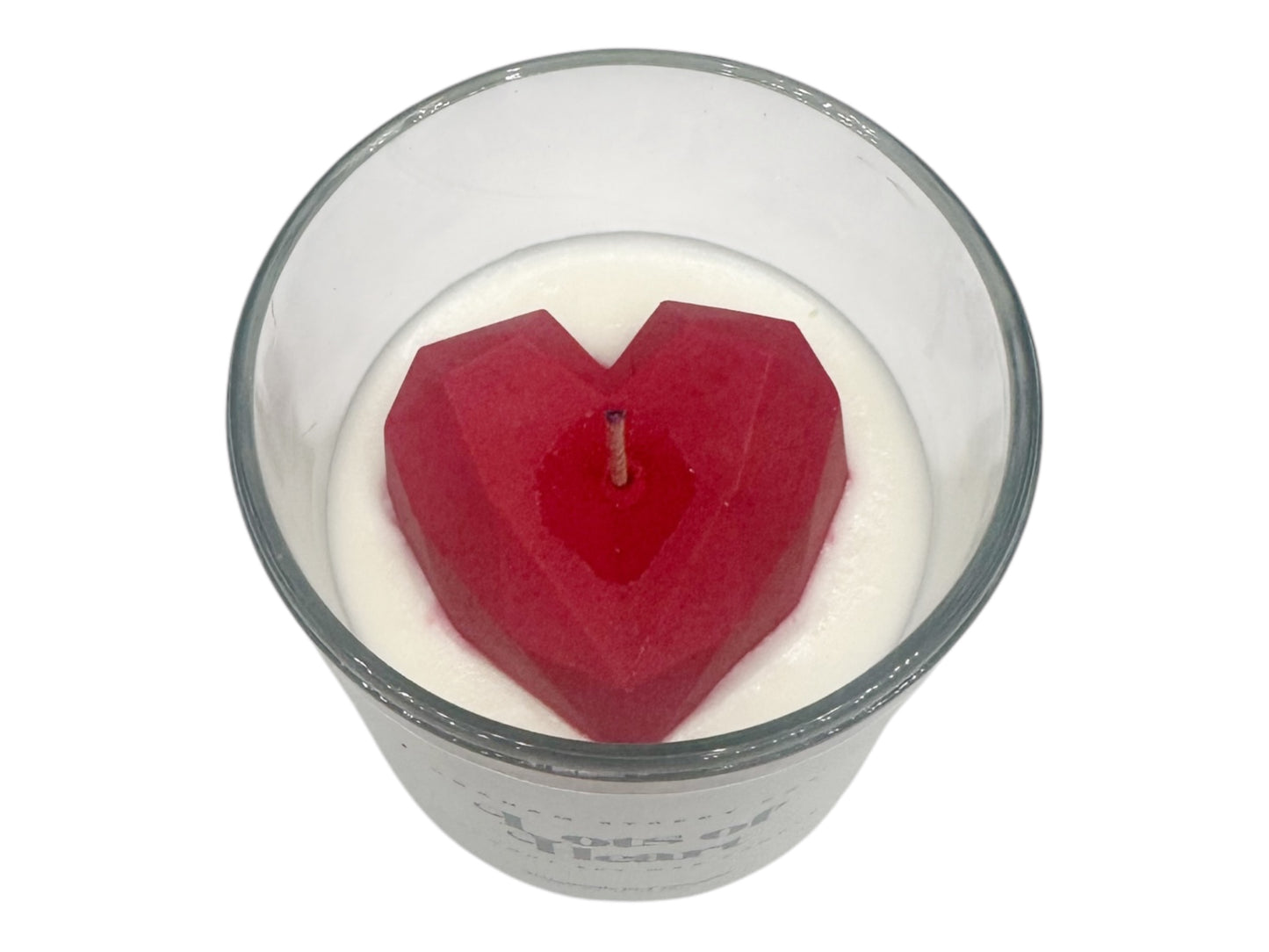 Lots of Heart Rose Gelato Scented Candle