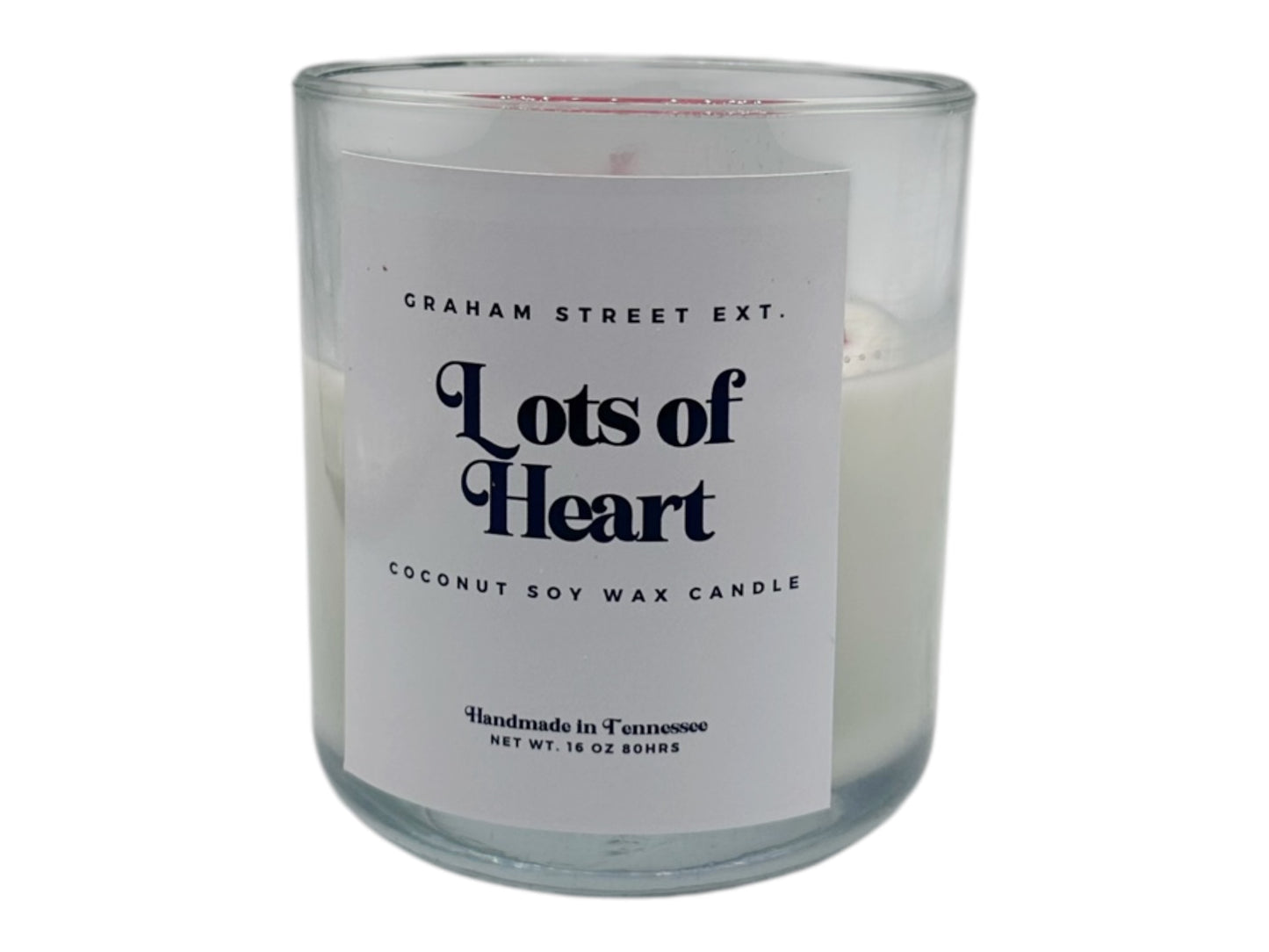 Lots of Heart Rose Gelato Scented Candle