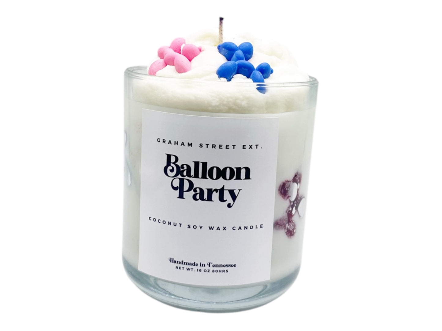 Balloon Party Candle